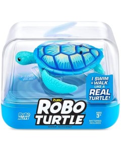 Интерактивная игрушка RoboAlive Robo Turtle плавающая черепаха синяя Zuru