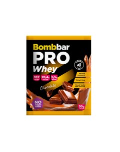 Протеин Порционный Whey Protein Вкус Шоколад 10 шт х 30 г Bombbar