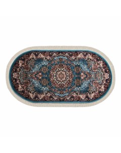 Ковер Abrishim Prestig 4001А 80x150 см полипропилен кремово синий Sofia rugs