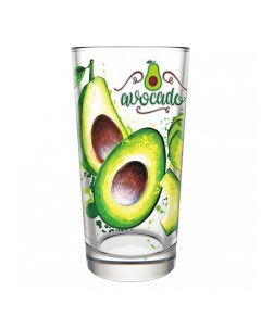 Стаканы для напитков Авокадо 6 шт 250 мл Декостек