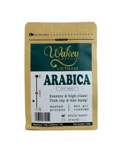 Кофе Арабика в зернах 250 г Wakey