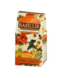 Чай фруктовый Фруктовое вдохновение Красный Апельсин листовой 100 г Basilur