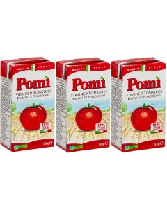 Протертые помидоры 3 шт х 500 г Pomi