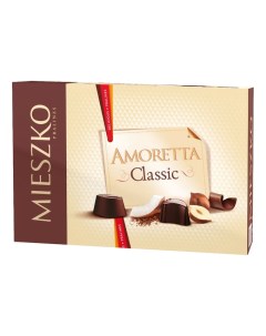 Шоколадные конфеты Amoretta Classic ассорти 139 г Mieszko