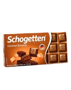 Шоколад Schogetten Caramell Brownie 100 г Nobrand