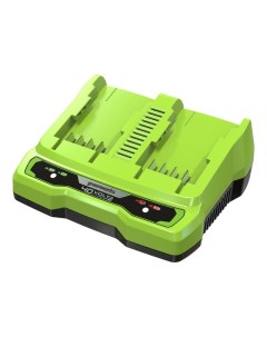 Зарядное устройство для 2 х аккумуляторов G40UC2 40V Greenworks