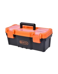 Ящик для инструмента 13 с оранжевой крышкой 33 0x15 4x13 2 см 320103 Tactix