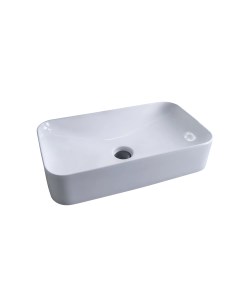 Накладная белая раковина для ванной N9596 Gid
