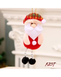 Елочная игрушка Дед мороз NM CR 01 1 шт разноцветный Kict