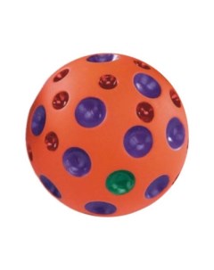 Игрушка пищалка для собак Мяч рельефный из винила в ассортименте 7 5см Nobby