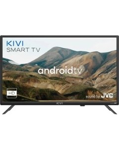 Телевизор 24H740LB 24 HD Smart TV Android Wi Fi черный Kivi