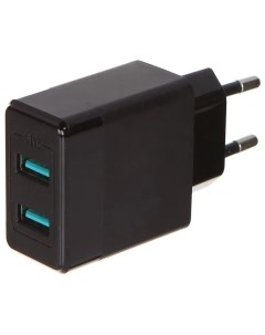 Сетевое зарядное устройство Tech 2 USB модель Y1 2 4A черный УТ000027220 Red line