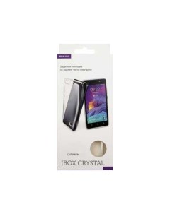 Накладка силикон Crystal для Infinix Note 10 Pro NFC прозрачная Ibox