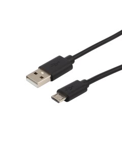 Кабель Fika USB MicroUSB 1 метр до 2A черный Unbroke