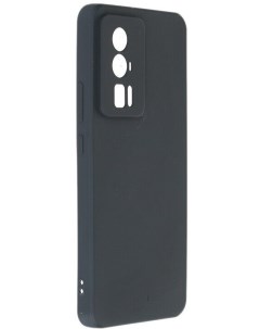 Чехол силиконовый Case для Xiaomi Poco F5 Pro с защитой камеры и подложкой черный Ibox