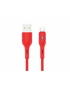 Кабель SJ425 USB Lightning Smart Power off 1 2m Red УТ000021077 Usams