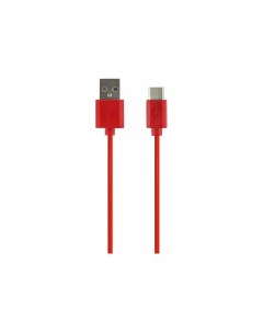 Дата кабель USB Type C красный УТ000011574 Red line