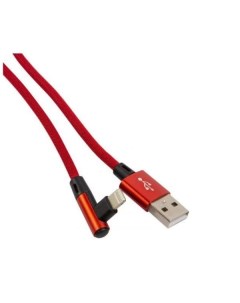 Дата Кабель USB 8 pin для Apple L образный красный Red line