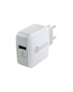 Зарядное устройство сетевое NQC 4 УТ000016519 USB QC 3 0 белый Red line