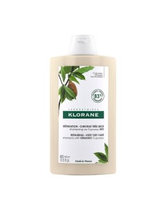 Шампунь для волос восстанавливающий с органическим маслом купуасу Klorane Клоран фл 400мл Pierre fabre dermo-cosmetique