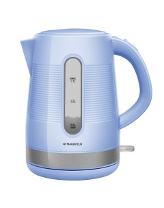 Электрический чайник MGK 631BL 1 7 л пластик цвет голубой Maunfeld
