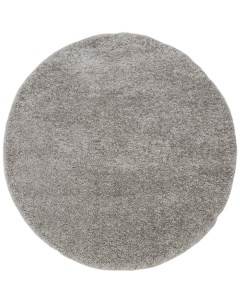 Ковер полипропилен Шагги Тренд L001 o150 см цвет серый Merinos