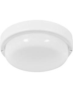 Светильник настенно потолочный светодиодный 12 Вт IP65 круг нейтральный белый свет цвет белый Inspire