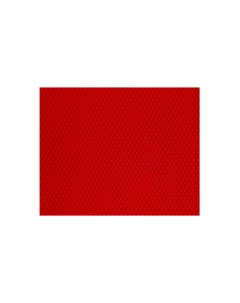 Коврик декоративный EVA Ромб 48x68 см цвет красный Без бренда