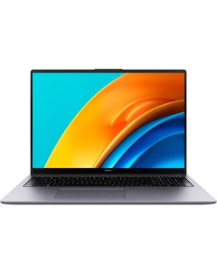 Ноутбук MateBook D 16 53013JHP Intel Core i5 12500H 3 3GHz 16384Mb 512Gb SSD Intel Iris Xe Graphics  Huawei