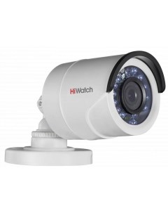 Камера видеонаблюдения HiWatch DS T200P 6 6мм HD TVI цветная корп белый Hikvision