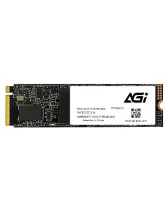 SSD накопитель AI818 M 2 2280 PCI E 4 0 x4 512Gb 512G44AI818 Agi