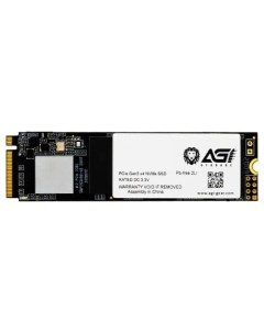 SSD накопитель AI198 M 2 2280 PCI E 3 0 x4 512Gb 512G16AI198 Agi