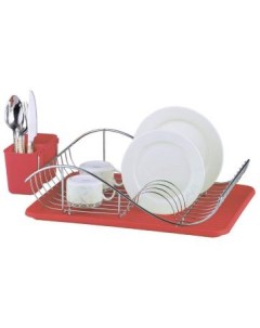Кухонная принадлежность Z 1170 красная Сушилка для посуды Zeidan