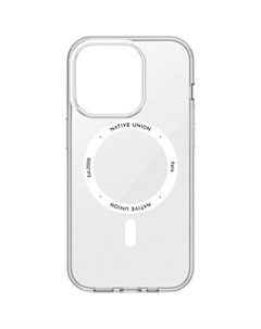Чехол Clear Case для iPhone 15 Pro Max прозрачный Native union