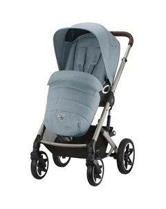 Детская коляска Talos S Lux TPE Sky Blue с дождевиком Cybex