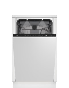 Посудомоечная машина встраиваемая узкая BDIS38120Q белый 7637808335 Beko