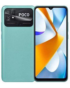 Смартфон Xiaomi C40 3 32GB Coral Green X38636 Poco