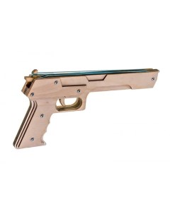 Пистолет Резинкострел игрушечный Дезертигл резинки и 3 мишении в комплекте Nobrand
