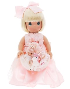 Кукла с любимцами 40 см Precious moments