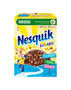 Готовый завтрак шоколадный алфавит 375 г Nesquik