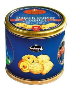 Печенье Danish Butter Cookies сдобное Jacobsens