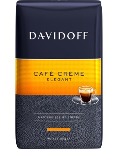 Кофе в зернах Crema Elegant 500г пачка Davidoff