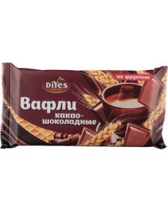 Вафли какао шоколадные на фруктозе 90 г Диyes