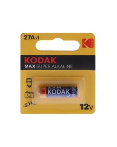 Батарейка алкалиновая Max А27 27A MN27 1BL 12В блистер 1 шт Kodak
