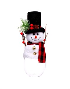 Конфетница Снеговик в шляпе Страна карнавалия