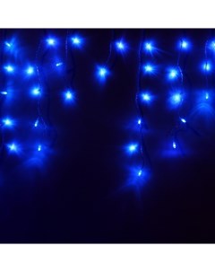 Гирлянда Бахрома SH Lights OIC100LSE B T I4 2х0 5 м уличная соединяемая синий Sh ligths