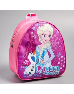 Рюкзак детский кожзам Queen of snow Холодное сердце 21 х 25 см Disney