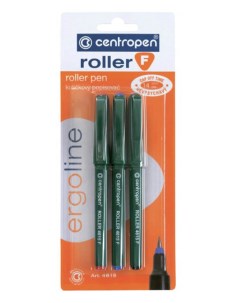 Ручки роллеры 0 5 0 3mm 3 цвета Green 3 4615 0302 Centropen