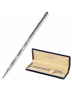 Подарочная шариковая ручка 143527 Astron Silver корпус серебристый 0 7 мм синяя Галант