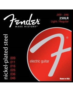 Струны для электрогитары STRINGS NEW SUPER 250LR NPS BALL END 9 46 Fender
